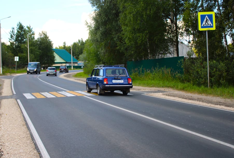 Во Владимире отремонтировали подъезд к микрорайону Лунёво